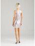 Nasty Gal Rochie de cocktail argintiu - Pled.ro