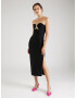 Nasty Gal Rochie de cocktail negru - Pled.ro