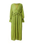 Nasty Gal Rochie 'Frill In Love' verde deschis - Pled.ro