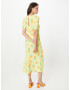 Nasty Gal Rochie galben / galben auriu / verde / verde pastel - Pled.ro