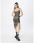 Nasty Gal Rochie gri / negru - Pled.ro