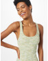 Nasty Gal Rochie turcoaz / verde / oliv / alb - Pled.ro