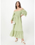 Nasty Gal Rochie verde măr - Pled.ro