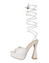 Nasty Gal Sandale alb - Pled.ro