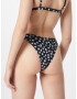 Nasty Gal Slip costum de baie negru / alb - Pled.ro