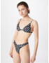 Nasty Gal Slip costum de baie negru / alb - Pled.ro