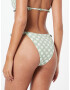 Nasty Gal Slip costum de baie verde pastel / alb - Pled.ro