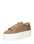 Nasty Gal Sneaker low kaki - Pled.ro