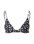 Nasty Gal Sutien costum de baie negru / alb - Pled.ro