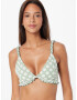 Nasty Gal Sutien costum de baie verde pastel / alb - Pled.ro