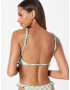 Nasty Gal Sutien costum de baie verde pastel / alb - Pled.ro