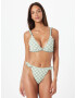 Nasty Gal Sutien costum de baie verde pastel / alb - Pled.ro