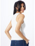 Nasty Gal Top alb - Pled.ro