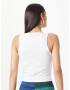 Nasty Gal Top alb - Pled.ro