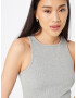 Nasty Gal Top gri amestecat - Pled.ro