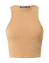 Nasty Gal Top maro deschis - Pled.ro