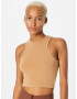 Nasty Gal Top maro deschis - Pled.ro