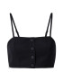 Nasty Gal Top negru - Pled.ro