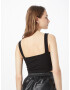 Nasty Gal Top negru - Pled.ro