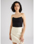 Nasty Gal Top negru - Pled.ro