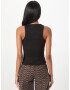 Nasty Gal Top negru - Pled.ro