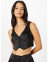 Nasty Gal Top negru - Pled.ro