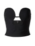 Nasty Gal Top negru - Pled.ro