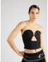 Nasty Gal Top negru - Pled.ro