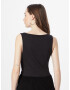 Nasty Gal Top negru - Pled.ro