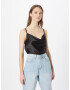 Nasty Gal Top negru - Pled.ro