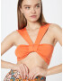 Nasty Gal Top portocaliu - Pled.ro