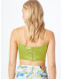 Nasty Gal Top verde limetă - Pled.ro