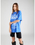 Nasty Gal Tricou albastru / alb - Pled.ro