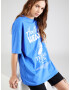 Nasty Gal Tricou albastru / alb - Pled.ro