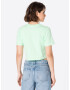 Nasty Gal Tricou albastru deschis / verde deschis / alb - Pled.ro