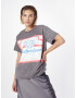 Nasty Gal Tricou 'Budweiser' albastru / gri bazalt / roșu / alb - Pled.ro