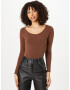 Nasty Gal Tricou maro - Pled.ro