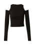 Nasty Gal Tricou negru - Pled.ro