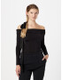 Nasty Gal Tricou negru - Pled.ro