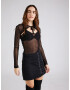 Nasty Gal Tricou negru - Pled.ro