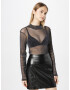 Nasty Gal Tricou negru - Pled.ro