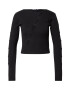 Nasty Gal Tricou negru - Pled.ro