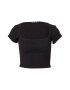 Nasty Gal Tricou negru - Pled.ro