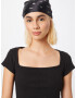 Nasty Gal Tricou negru - Pled.ro