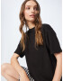 Nasty Gal Tricou supradimensional negru - Pled.ro