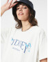 Nasty Gal Tricou 'Sydney' albastru / albastru deschis / alb - Pled.ro