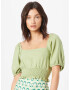 Nasty Gal Tricou verde măr - Pled.ro