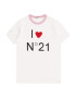 N°21 Tricou roz / roșu / negru / alb - Pled.ro