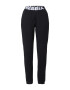 NEBBIA Pantaloni sport negru / alb - Pled.ro