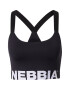 NEBBIA Sutien 'Lift Hero' negru / alb - Pled.ro